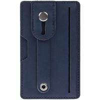 Чехол для карт на телефон Frank с RFID-защитой, синий, фото